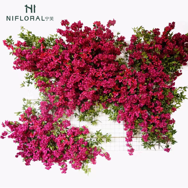Faux Bougainvillea Vertical Flower Walls,Faux Bougainvillea Vertical Flower Walls