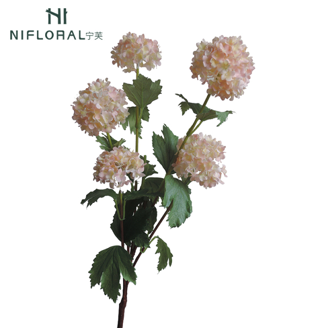 90CM High Quality Faux Snowball Flowers,90CM High Quality Faux Snowball Flowers