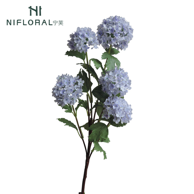 90CM High Quality Faux Snowball Flowers,90CM High Quality Faux Snowball Flowers