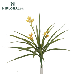 40CM Faux Greenery Bushes with Flowers,40CM Faux Greenery Bushes with Flowers