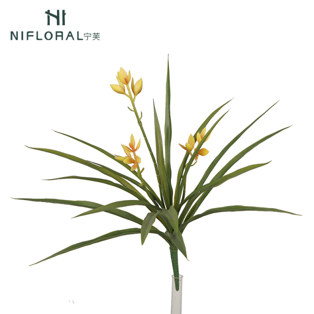 40CM Faux Greenery Bushes with Flowers,40CM Faux Greenery Bushes with Flowers