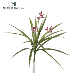 40CM Faux Greenery Bushes with Flowers,40CM Faux Greenery Bushes with Flowers