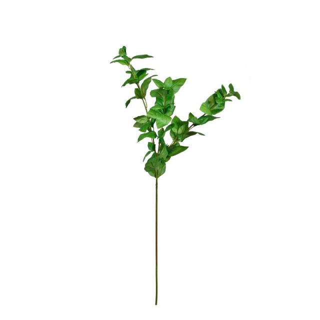 73CM Faux Greenery Basil Leaves Stem,73CM Faux Greenery Basil Leaves Stem