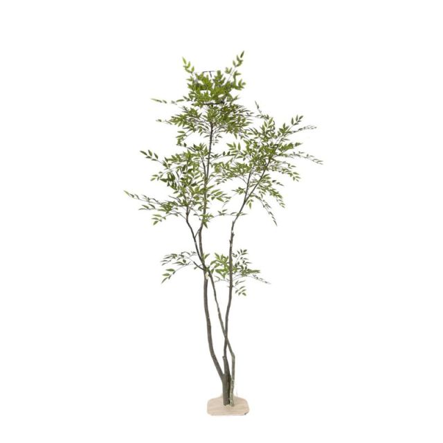 210CM Faux Nandina Trees in Real Wood Trunks,210CM Faux Nandina Trees in Real Wood Trunks