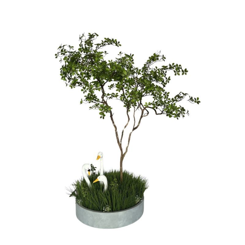 Custom Stylish Design 245CM Faux Gardenia Leaf Tree,Custom Stylish Design 245CM Faux Gardenia Leaf Tree