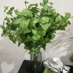 73CM Faux Greenery Basil Leaves Stem,73CM Faux Greenery Basil Leaves Stem