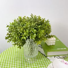 Small Size Faux Greenery Boxwood Leaves,Small Size Faux Greenery Boxwood Leaves