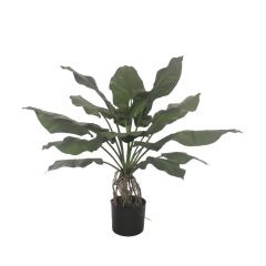 Custom Design PU Alocasia Leaves Potted Plants,Custom Design PU Alocasia Leaves Potted Plants