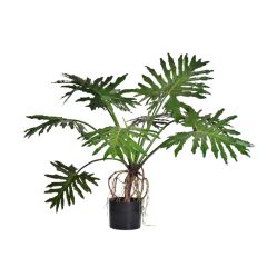 Custom Design High Quality Faux PU Philodendron Potted Plants,Custom Design High Quality Faux PU Philodendron Potted Plants