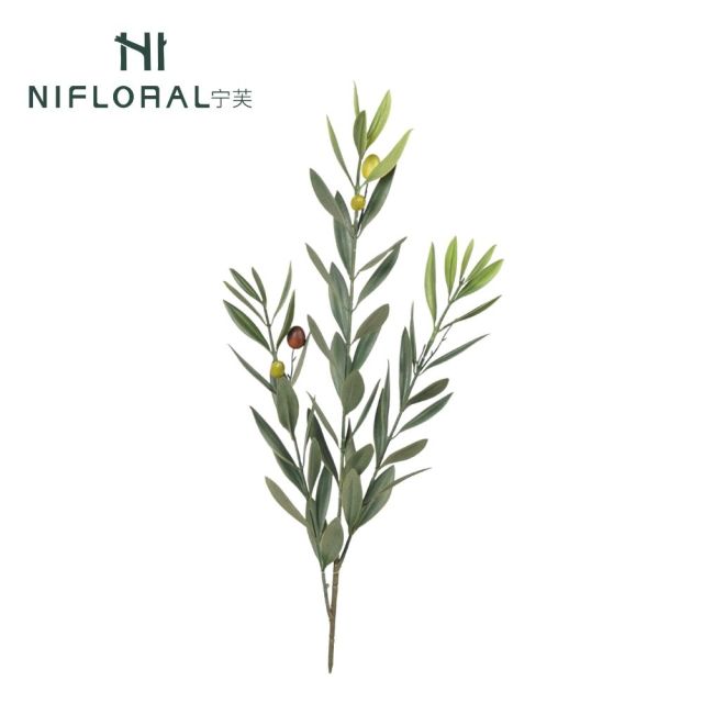50CM 60CM Faux Olive Tree Branches,50CM 60CM Faux Olive Tree Branches