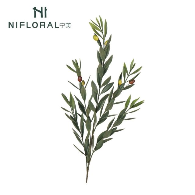50CM 60CM Faux Olive Tree Branches,50CM 60CM Faux Olive Tree Branches