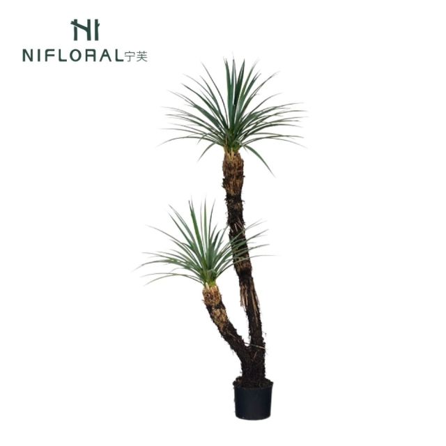 156CM Artificial Potted Yucca Tree,156CM Artificial Potted Yucca Tree