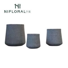 Grey Color Concrete Planter Pots,Grey Color Concrete Planter Pots