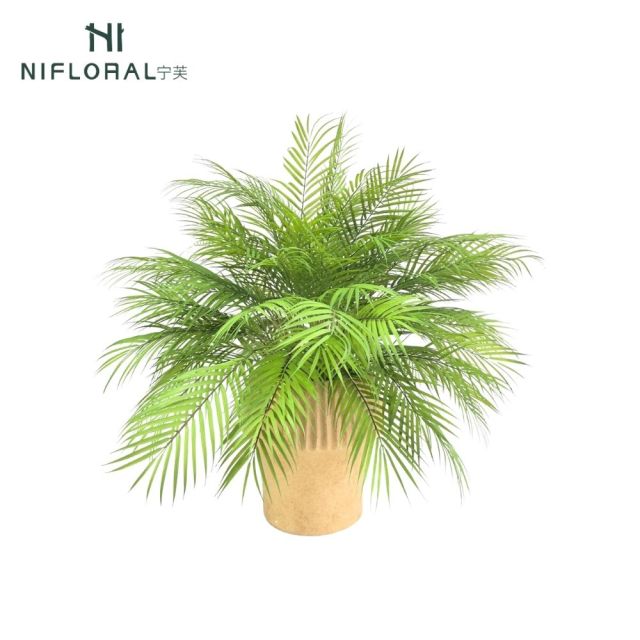 Table Decor Realistic Faux Potted Palm Leaves Arrangement,Table Decor Realistic Faux Potted Palm Leaves Arrangement
