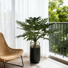 Custom Design 150CM Realistic Potted Philodendron Plants,Custom Design Realistic Potted Philodendron Plants
