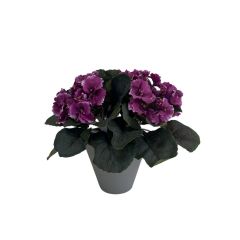 Small Size Table Decor Artificial Potted Violet Flowers Plant,Small Size Table Decor Artificial Potted Violet Flowers Plant