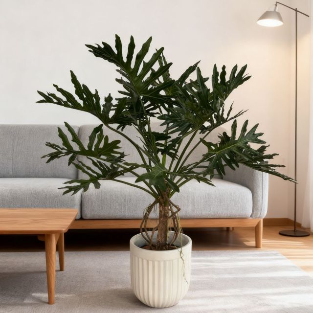 Custom Design 170CM Height Realistic Potted Philodendron Plant,Custom Design 170CM Height Realistic Potted Philodendron Plant