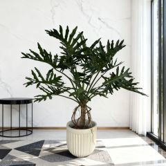 Custom Design 170CM Height Realistic Potted Philodendron Plant,Custom Design 170CM Height Realistic Potted Philodendron Plant