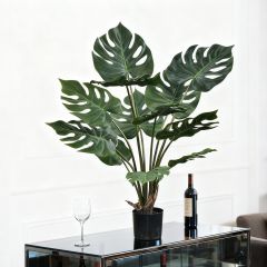 FAUX MONSTERA POTTED PLANTS,FAUX MONSTERA POTTED PLANTS