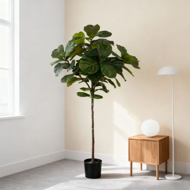 170CM Realistic Faux Fiddle Leaf Fig Tree,170CM Realistic Faux Fiddle Leaf Fig Tree