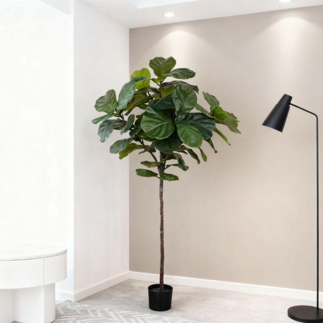 170CM Realistic Faux Fiddle Leaf Fig Tree,170CM Realistic Faux Fiddle Leaf Fig Tree