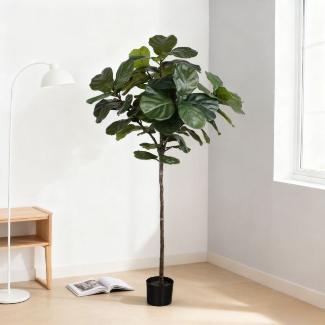 170CM Realistic Faux Fiddle Leaf Fig Tree,170CM Realistic Faux Fiddle Leaf Fig Tree