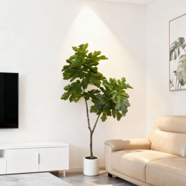 100CM 120CM 160CM Realistic Faux Fig Trees,100CM 120CM 160CM Realistic Faux Fig Trees