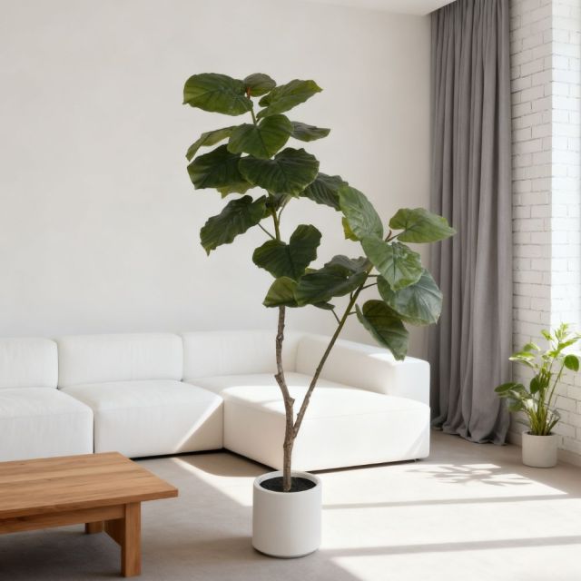 160CM Faux Ficus Umbellata Tree,160CM Faux Ficus Umbellata Tree
