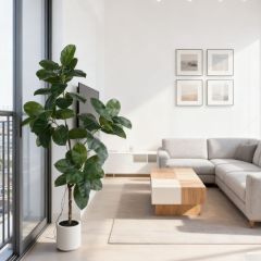 160CM Realistic Faux Magnolia Tree,160CM Realistic Faux Magnolia Tree