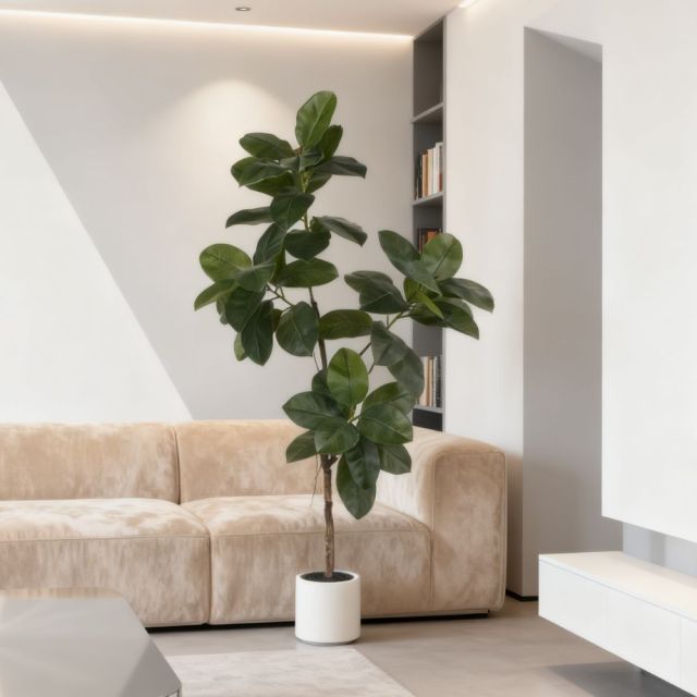 160CM Realistic Faux Magnolia Tree,160CM Realistic Faux Magnolia Tree