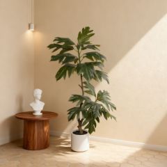 160CM Real Touch Faux Breadfruit Tree,160CM Real Touch Faux Breadfruit Tree