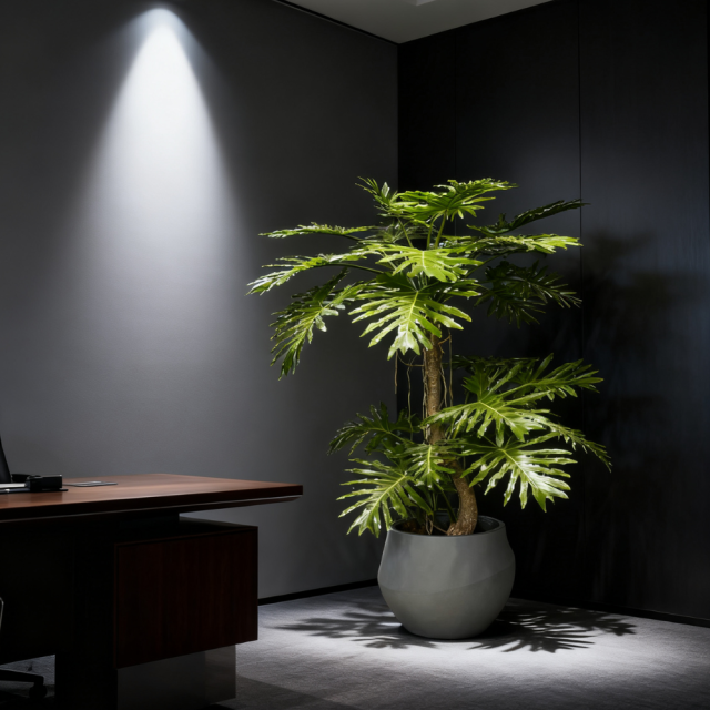 Custom Design Premium Faux Philodendron Potted Plant,Custom Design Premium Faux Philodendron Potted Plant