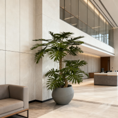 Custom Design Premium Faux Philodendron Potted Plant,Custom Design Premium Faux Philodendron Potted Plant