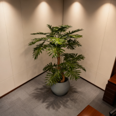 Custom Design Premium Faux Philodendron Potted Plant,Custom Design Premium Faux Philodendron Potted Plant