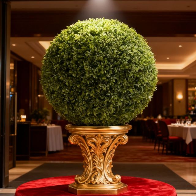 Custom Design Faux Boxwood Greenery Ball,Custom Design Faux Boxwood Greenery Ball