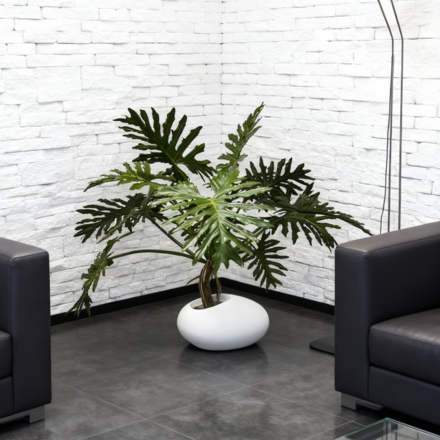 High Quality Faux Philodendron Leaves Potted Plant,High Quality Faux Philodendron Leaves Potted Plant