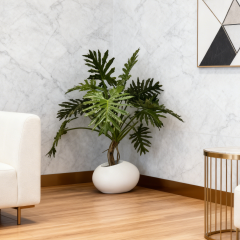 High Quality Faux Philodendron Leaves Potted Plant,High Quality Faux Philodendron Leaves Potted Plant