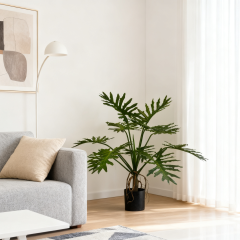 Custom Design Premium Faux Philodendron Potted Plants,Custom Design Premium Faux Philodendron Potted Plants