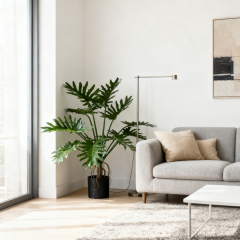 Custom Design Premium Faux Philodendron Potted Plants,Custom Design Premium Faux Philodendron Potted Plants