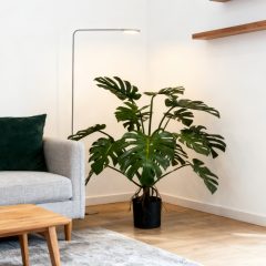 Custom Design Premium Faux Monstera Potted Plants,Custom Design Premium Faux Monstera Potted Plants