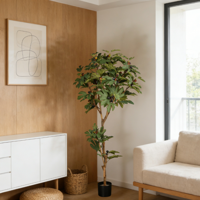 9 Leaves Faux Fig Tree Leaves,9 Leaves Faux Fig Tree Leaves