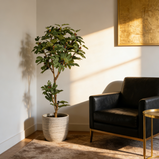 9 Leaves Faux Fig Tree Leaves,9 Leaves Faux Fig Tree Leaves