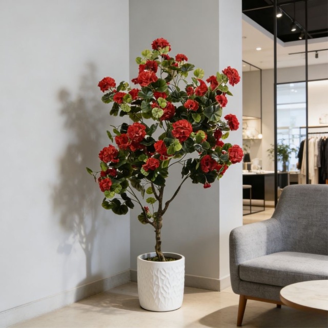 180CM Faux Cherry Blossom Flower Tree in Natural Trunks,180CM Faux Cherry Blossom Flower Tree in Natural Trunks