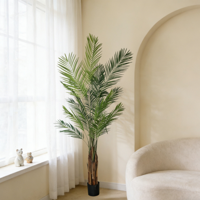 175CM & 200CM ARTIFICIAL PALM TREES,Wholesale 175cm(5.7') & 200cm(6.6') Ultra-Lifelike Artificial Palm Trees | Tropical Resort & Patio Decor | Chinese Supplier