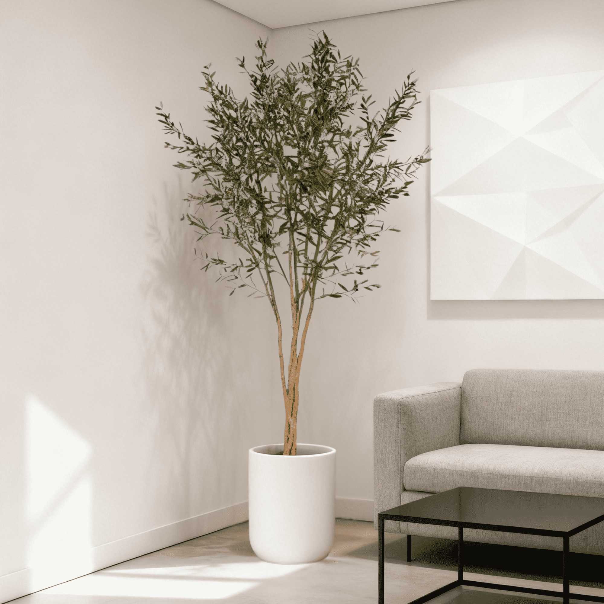 180CM-300CM ARTIFICIAL OLIVE TREES in NATURAL TRUNKS,Wholesale 180-300cm(6'-10') Natural Trunk Artificial Olive Trees | Modern Art Decor for Café & Bar | Chinese Supplier
