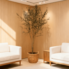180CM-300CM ARTIFICIAL OLIVE TREES in NATURAL TRUNKS,Wholesale 180-300cm(6'-10') Natural Trunk Artificial Olive Trees | Modern Art Decor for Café & Bar | Chinese Supplier