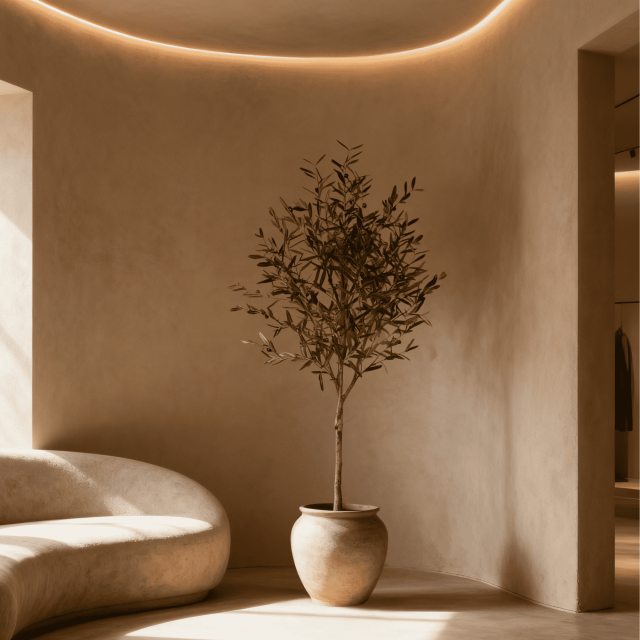 180CM-300CM ARTIFICIAL OLIVE TREES in NATURAL TRUNKS,Wholesale 180-300cm(6'-10') Natural Trunk Artificial Olive Trees | Modern Art Decor for Café & Bar | Chinese Supplier