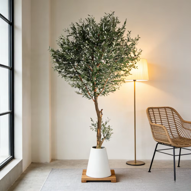 350CM Big Olive Tree with Natural Trunks,350CM Big Olive Tree with Natural Trunks