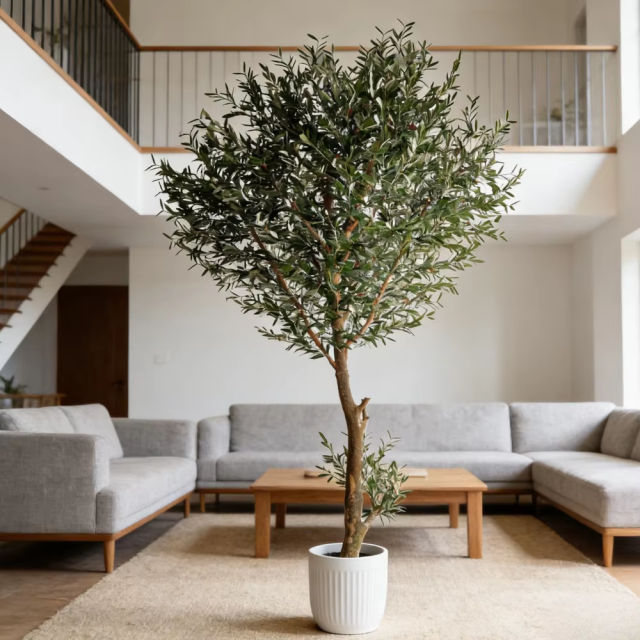 350CM Big Olive Tree with Natural Trunks,350CM Big Olive Tree with Natural Trunks