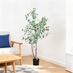 170CM Round Leaves Eucalyptus Tree,170CM Round Leaves Eucalyptus Tree